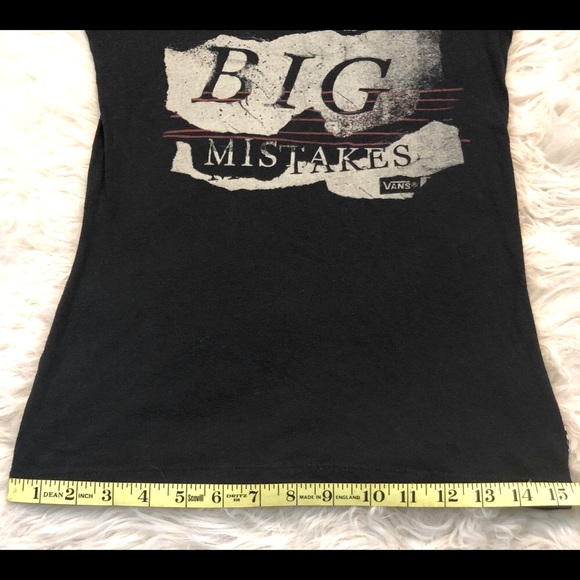 Vans Off The Wall Black Tee X-Small - Picture 4 of 6